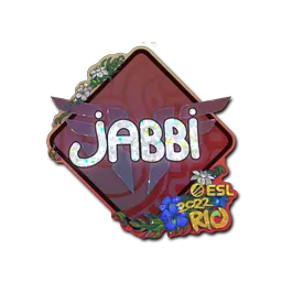 Sticker | jabbi (Glitter) | Rio 2022