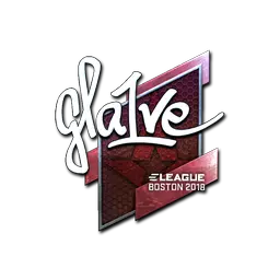 Sticker | gla1ve (Foil) | Boston 2018