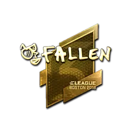 Sticker | FalleN (Gold) | Boston 2018