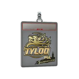 Sticker Slab | Tyloo (Gold) | Stockholm 2021