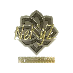 Sticker | NEKiZ (Gold) | Copenhagen 2024