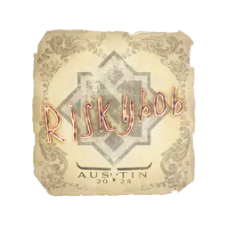 Sticker | riskyb0b | Austin 2025