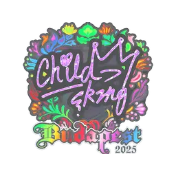 Sticker | ChildKing (Holo) | Budapest 2025