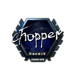 Sticker | chopper (Foil) | London 2018