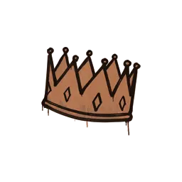 Sealed Graffiti | King Me (Tiger Orange)
