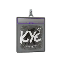 Sticker Slab | kye (Foil) | Austin 2025