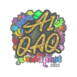 Sticker | EmiliaQAQ (Holo) | Budapest 2025