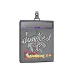 Sticker Slab | donk (Glitter) | Shanghai 2024