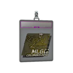 Sticker Slab | seized (Foil) | MLG Columbus 2016