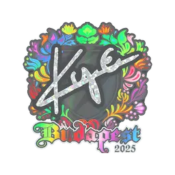 Sticker | kye (Holo) | Budapest 2025