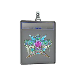 Sticker Slab | Blue Swallow