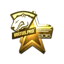 Sticker | Virtus.Pro (Gold) | Cluj-Napoca 2015