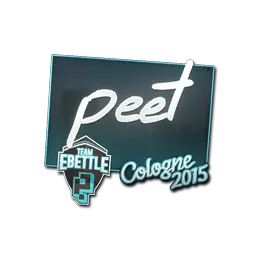 Sticker | peet | Cologne 2015