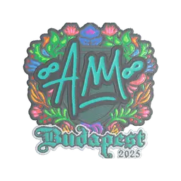 Sticker | AW (Embroidered) | Budapest 2025