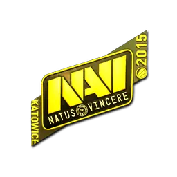 Sticker | Natus Vincere (Gold) | Katowice 2015