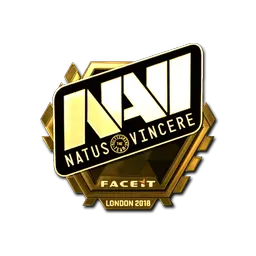 Sticker | Natus Vincere (Gold) | London 2018