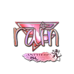 Sticker | rain (Holo) | Antwerp 2022