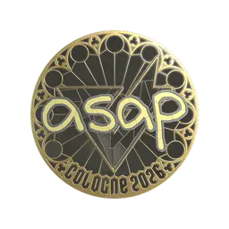 Sticker | asap (Gold) | Cologne 2026