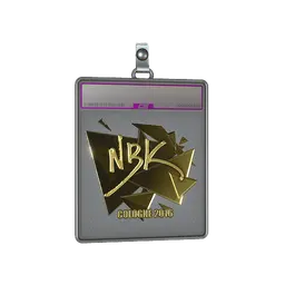 Sticker Slab | NBK- (Gold) | Cologne 2016