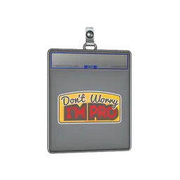 Sticker Slab | Don't Worry, I'm Pro