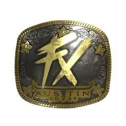 Sticker | Fluxo (Gold) | Austin 2025