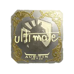 Sticker | ultimate (Gold) | Austin 2025