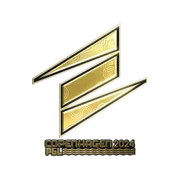 Sticker | ECSTATIC (Gold) | Copenhagen 2024