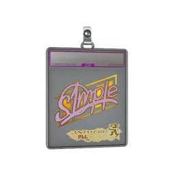 Sticker Slab | s1mple (Holo) | Antwerp 2022