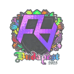 Sticker | Rare Atom (Holo) | Budapest 2025