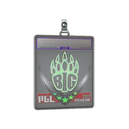 Sticker Slab | BIG (Holo) | Krakow 2017