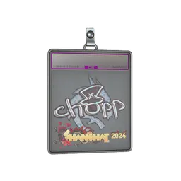 Sticker Slab | chopper (Holo) | Shanghai 2024