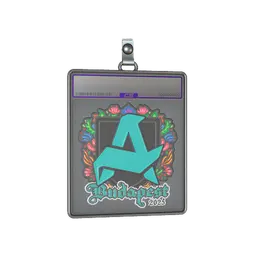 Sticker Slab | Aurora (Embroidered) | Budapest 2025