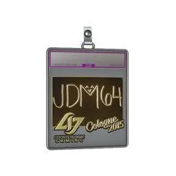 Sticker Slab | jdm64 (Gold) | Cologne 2015