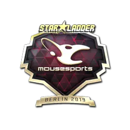 Sticker | mousesports (Gold) | Berlin 2019