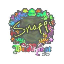 Sticker | Snappi (Holo) | Budapest 2025