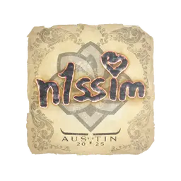 Sticker | n1ssim | Austin 2025
