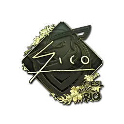 Sticker | Sico (Gold) | Rio 2022