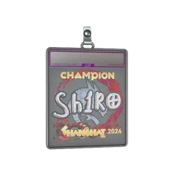 Sticker Slab | sh1ro (Holo, Champion) | Shanghai 2024