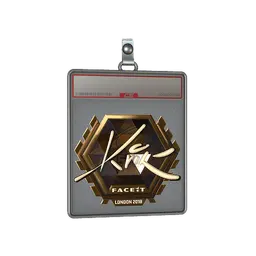 Sticker Slab | Kvik (Gold) | London 2018