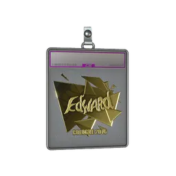 Sticker Slab | Edward (Gold) | Cologne 2016