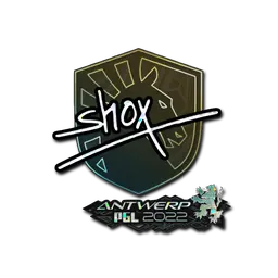 Sticker | shox (Glitter) | Antwerp 2022