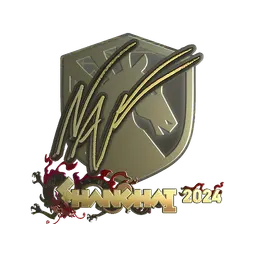 Sticker | NAF (Gold) | Shanghai 2024