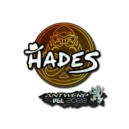 Sticker | hades (Glitter) | Antwerp 2022