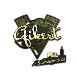 Sticker | Qikert (Gold) | Stockholm 2021