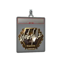 Sticker Slab | waterfaLLZ (Gold) | London 2018