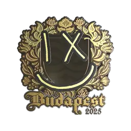 Sticker | lux (Gold) | Budapest 2025