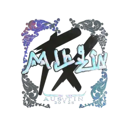 Sticker | mlhzin (Holo) | Austin 2025