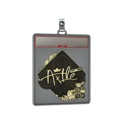 Sticker Slab | Ax1Le (Gold) | Rio 2022
