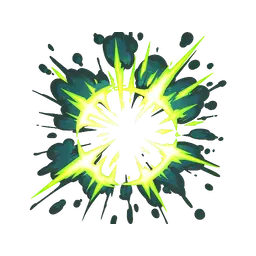 Sticker | Boom Epicenter (Glitter)
