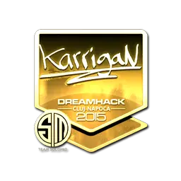 Sticker | karrigan (Gold) | Cluj-Napoca 2015